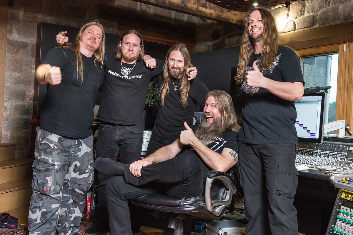 MetalHammer's tweet photo. What happens in the studio with @AmonAmarthBand? https://t.co/Cwx1a8Hot0 https://t.co/DGe2yFxC1L