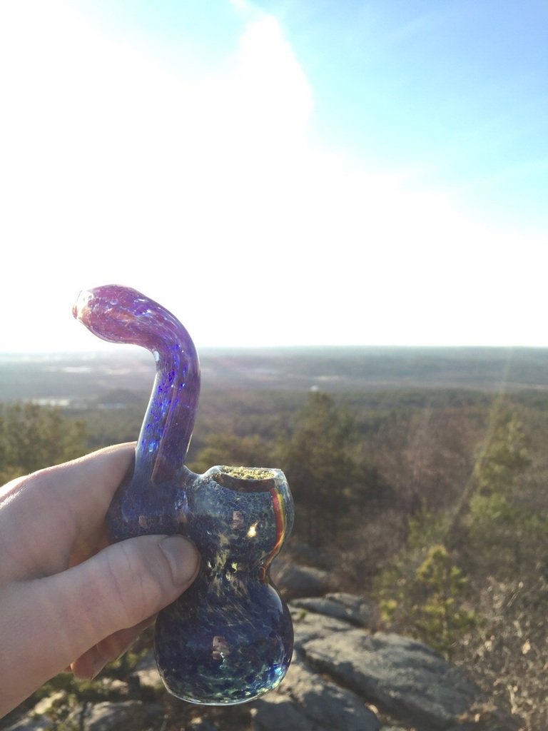 four20unicorn's tweet photo. I normally an not a fan of bubblers but today was chill:) #weed https://t.co/XvGz5WlnAp