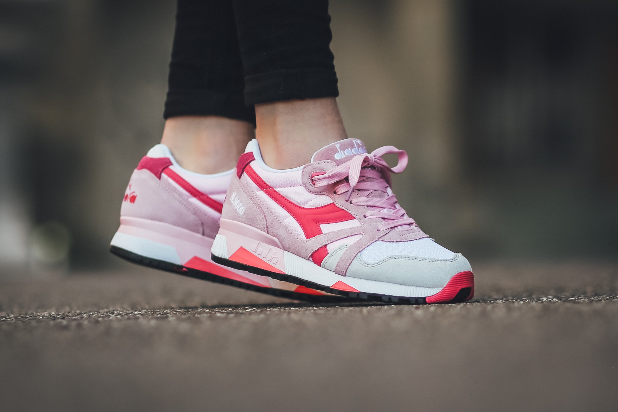 diadora n9000 rosse