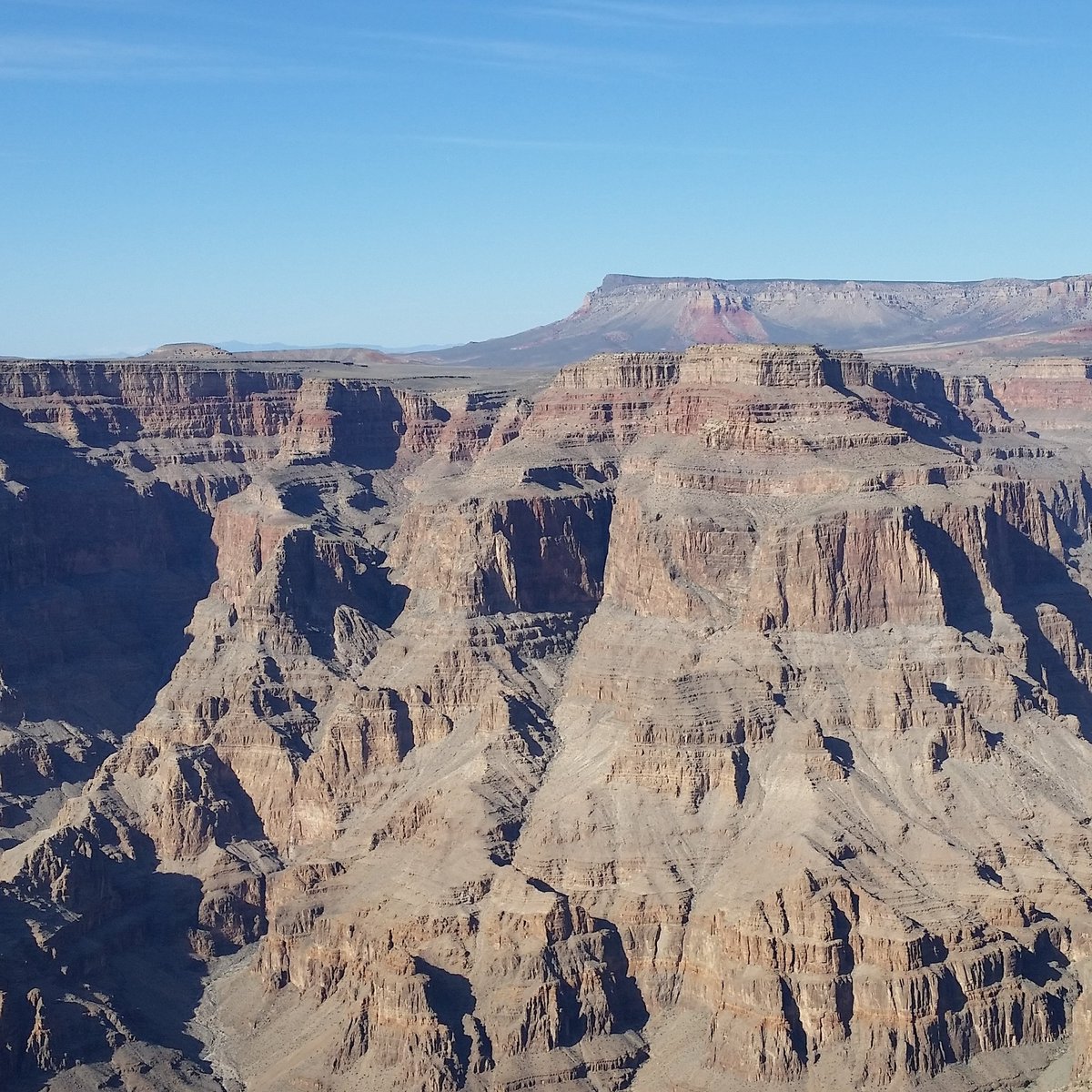 supergcon's tweet image. Grand Canyon west Rim Skywalk view.