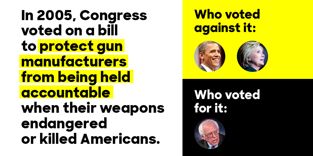 TheBriefing2016's tweet photo. Sandy Hook families are in court against gun makers today. But only one candidate for president has had their back. https://t.co/dgl3Rehyft