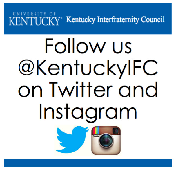 Kentucky_IFC's tweet photo. For each retweet &amp; follow on Twitter &amp; Instagram, we'll donate $.50 to @UKDanceBlue up to $1,000! Deadline is 2/24! https://t.co/cQfgmyfWhP