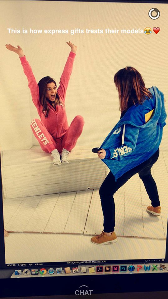 saintapolonia's tweet photo. This is how #expressgifts treats their models ๐ฏโจ๐ @collette1976 ๐ฏโค https://t.co/8IbAt9iyBX
