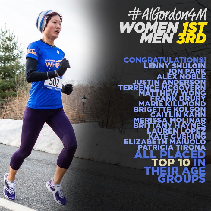 dashingwhippets's tweet image. Special CONGRATS to the #dashingwhippets who placed Top 10 in their Age Groups at Al Gordon! #AlGordon4Miler