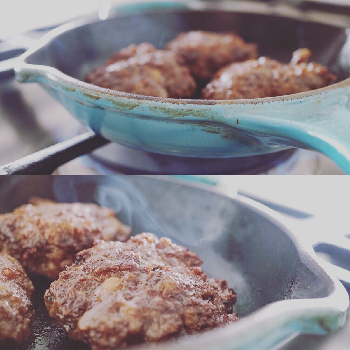 vidalecreuset's tweet photo. Qué tal si inicias tu semana con unas hamburguesas en tu @lecreuset https://t.co/ZFFgd4kq7M