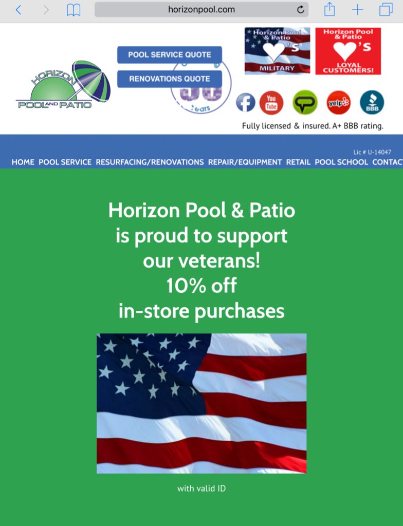 HPPClearChoice's tweet image. 🇺🇸We Love Our Veterans🇺🇸