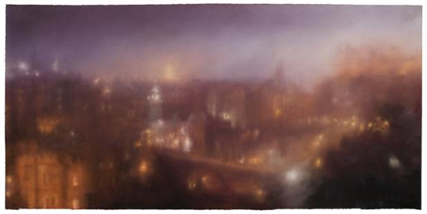 Glow ~ #Pastel on paper by Matt Draper at ow.ly/OrZJ9 ~ #art #FollowArt #artist  <a href="/mattdraper_art/">Matthew Draper</a>