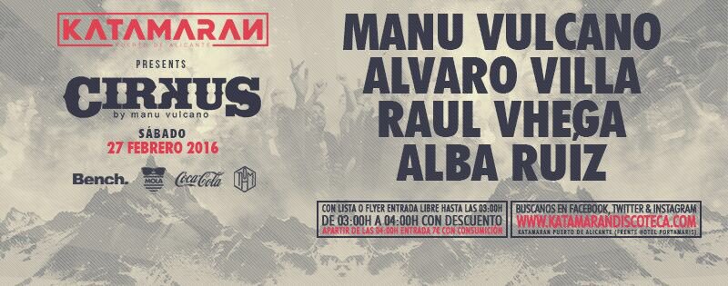 Este fin de semana el alboroto en la pista de Katamaran está más q garantizado 🔊🔊🔊🔊