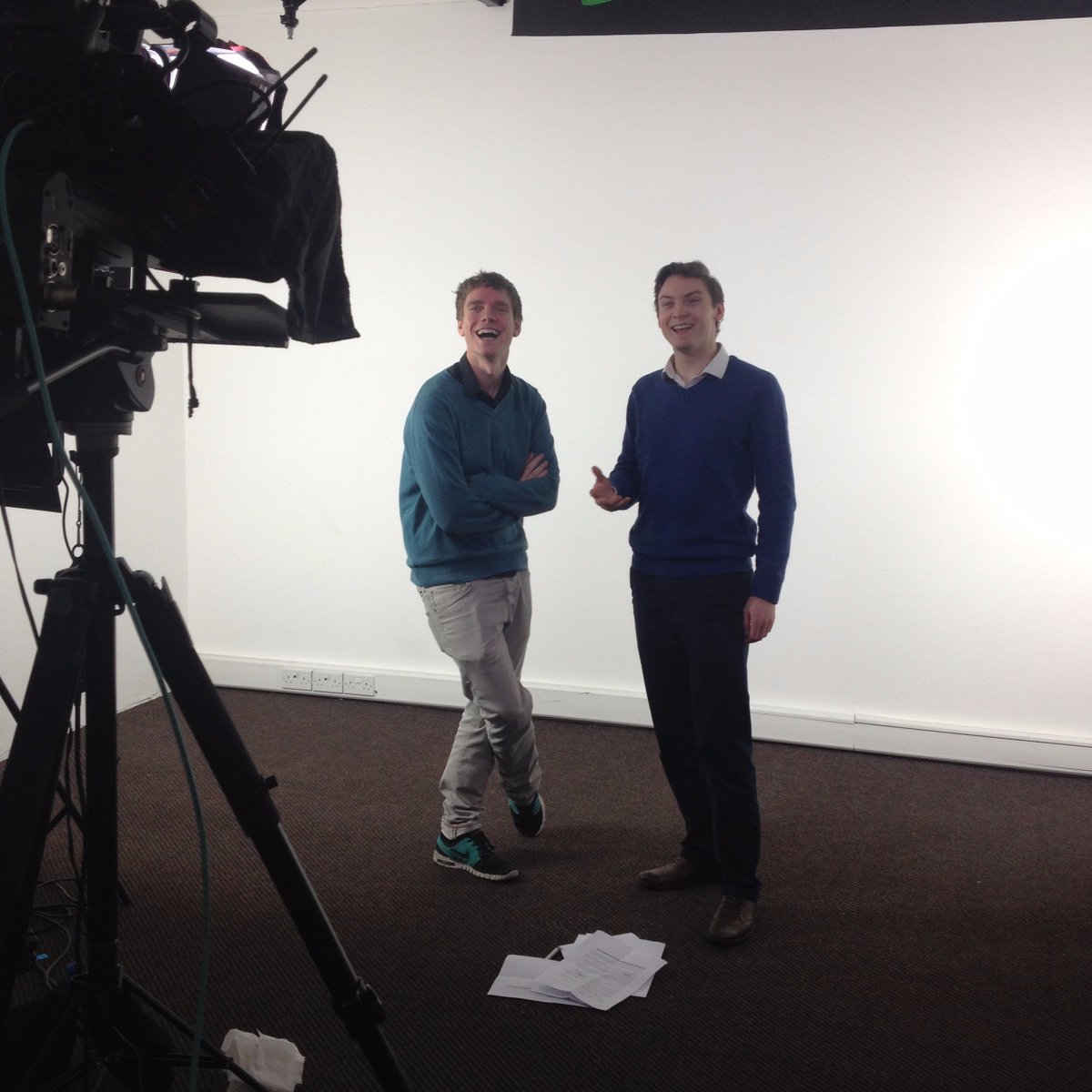 Having fun on the set of our new #energy management video series with <a href="/HighLifeProUK/">HighLifeProUk</a> #training #knowledgeispower