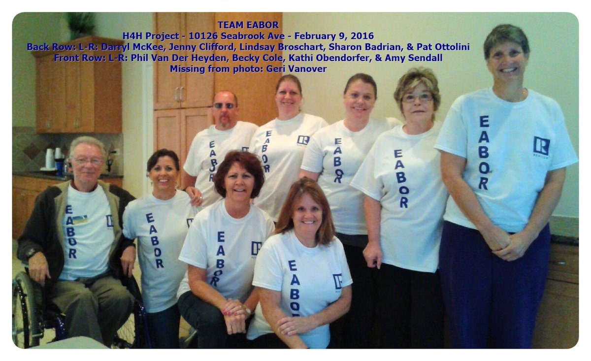 Thank you Team EBOR for partnering with us to help build a better community! You guys rock!