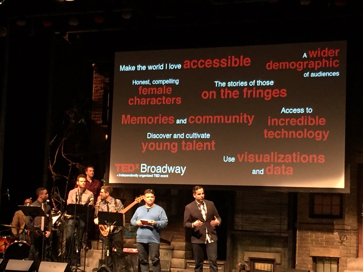 celery000's tweet image. Great talks at  #TEDxBway
