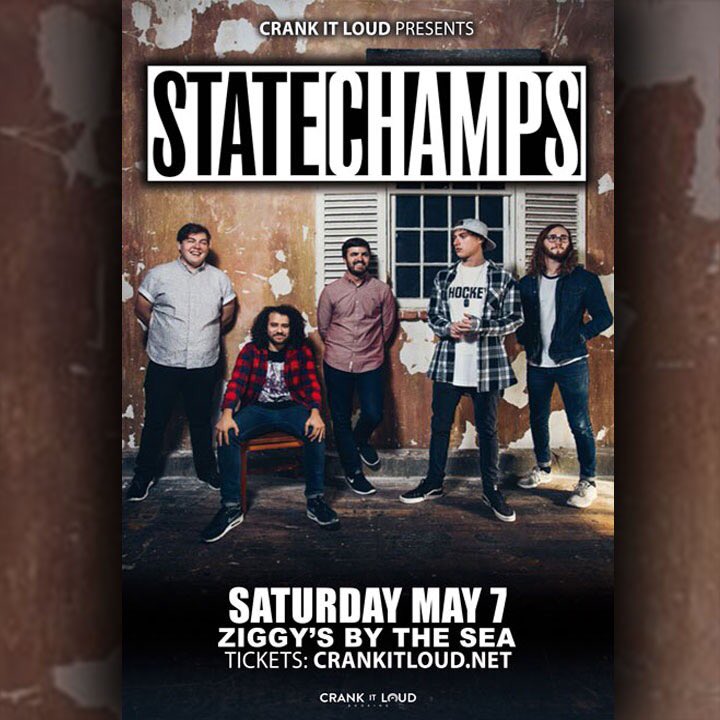 MaybeNxtMidnite's tweet photo. We are stoked to announce we are opening for @State_Champs! We have tickets for cheap and you'll get free merch! https://t.co/tZ16Nl44OQ