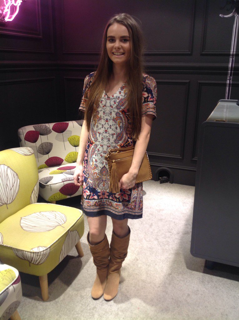 oasis paisley shift dress