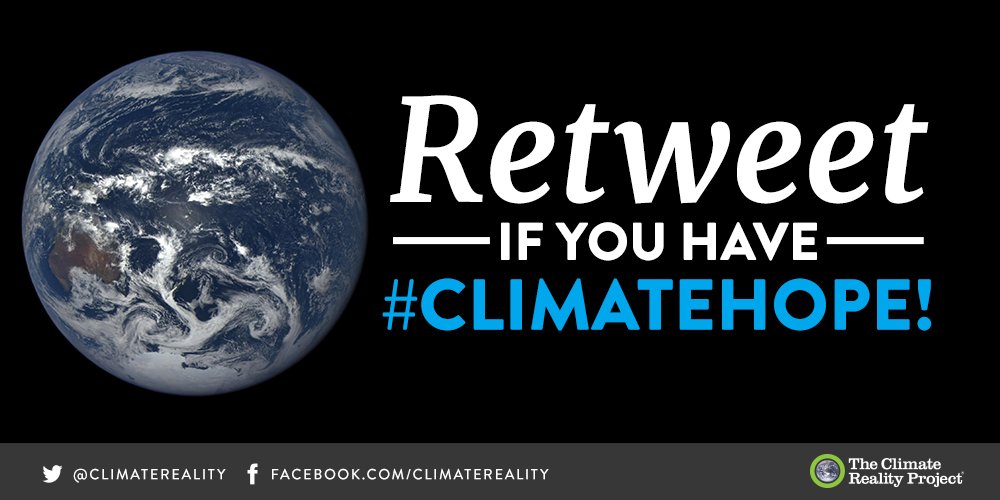 ClimateReality's tweet photo. “There is no way you can deliver victory without optimism." - @CFigueres https://t.co/D2gAUtU8Yf #ParisAgreement https://t.co/D7C3rNqtJb