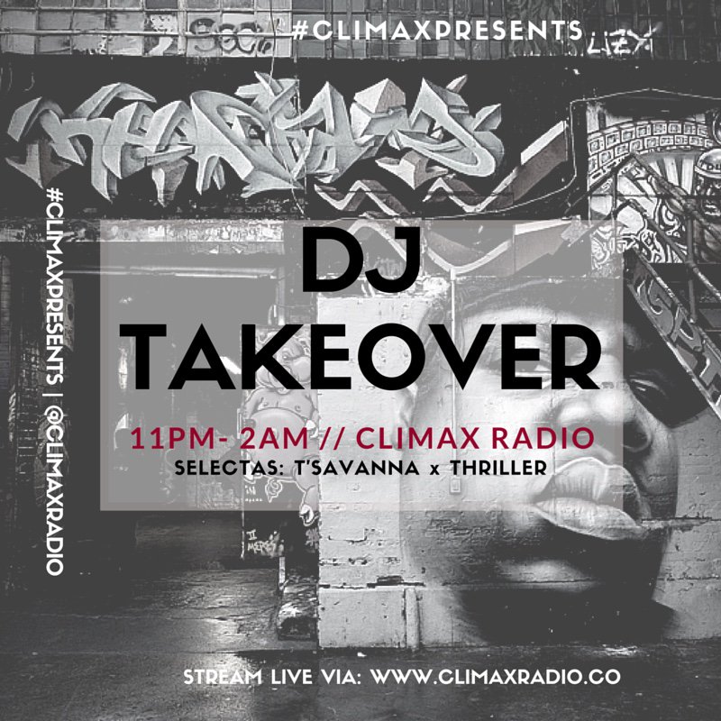 Augu5th's tweet photo. .@toniaa19 always plays di wickedest sounds & tonights no exception
#ClimaxPresents
https://t.co/Lup1s1E2QO https://t.co/0Mtu1R9SMe