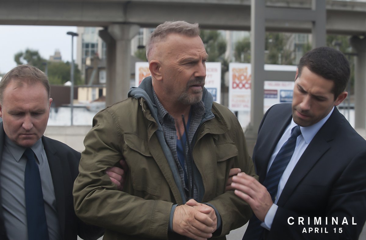 expendables's tweet photo. The most important memories lie within the mind of a dangerous man. See Kevin Costner in #CriminalMovie April 15. https://t.co/CWwnvV6jEo