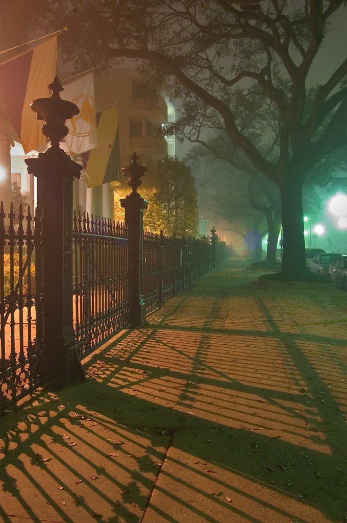 New Orleans by nightfall was a sight that I had long cherished. Lively and adventurous...always in good spirits...