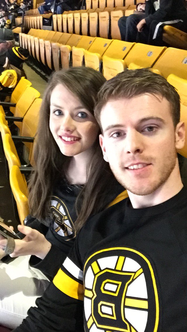 LarryNea's tweet image. First #NHLBruins game