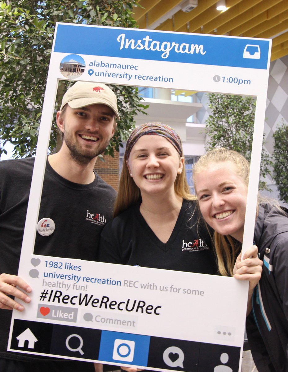ASHSAND29's tweet photo. @NIRSAlive @AlabamaUREC Crimson Tide is Rec'N for National Rec Day!  #IRecWeRecURec https://t.co/84XIZJrLIO
