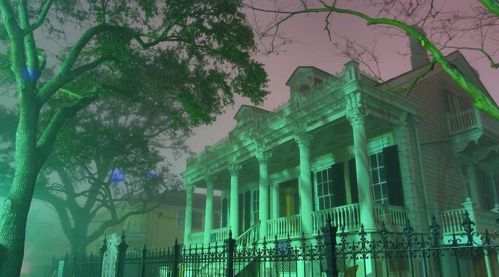 The grand mansions rose up from the fog...the last standing bastions which still heartened back to a greater age...