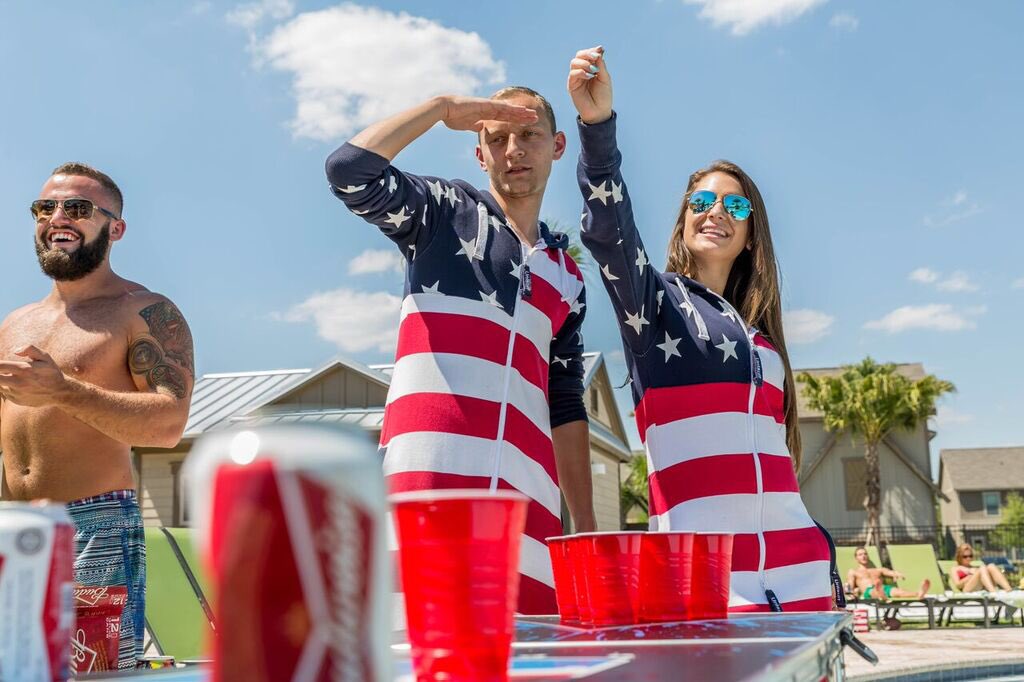 drunkamerica's tweet photo. (MUST BE FOLLOWING US &amp; @UNISUIT)We teamed up to give away a badass onesie! RT to enter. Winner announced in 48 hrs! https://t.co/yrciQewKhx