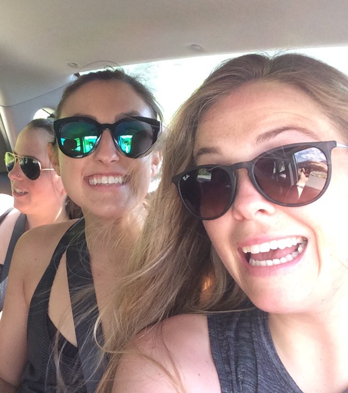 byAmandaChar's tweet photo. HEY  @tinewallace! Did you know you were my first Twitter friend? #YouDa💣 Thanks for being my bestie. #HootSMW https://t.co/qeS8Pw3LIX