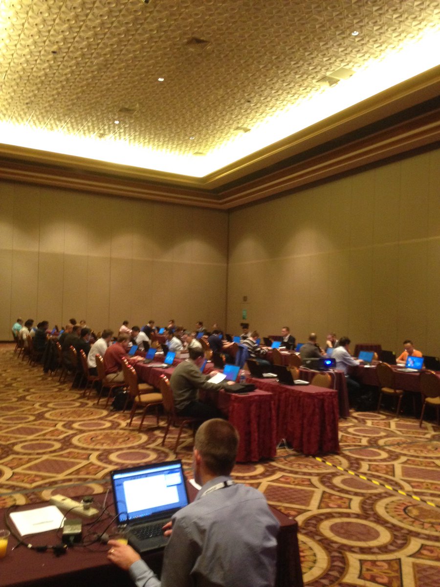 jgawor's tweet photo. Pretty full room at Liberty under Docker lab #ibminterconnect #wasliberty https://t.co/rAaP5Fa3dw