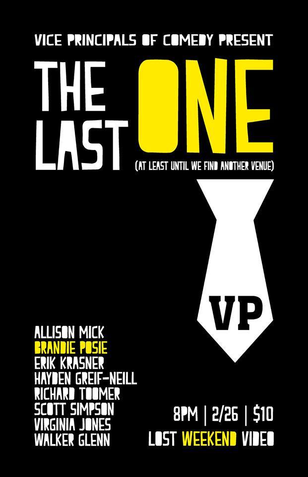 THIS FRIDAY is the LAST veeps @sflostweekend COME TO IT

tix: goo.gl/zX3Pte