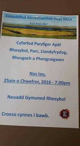 eisteddfod2017's tweet photo. https://t.co/l2rugJSn9s