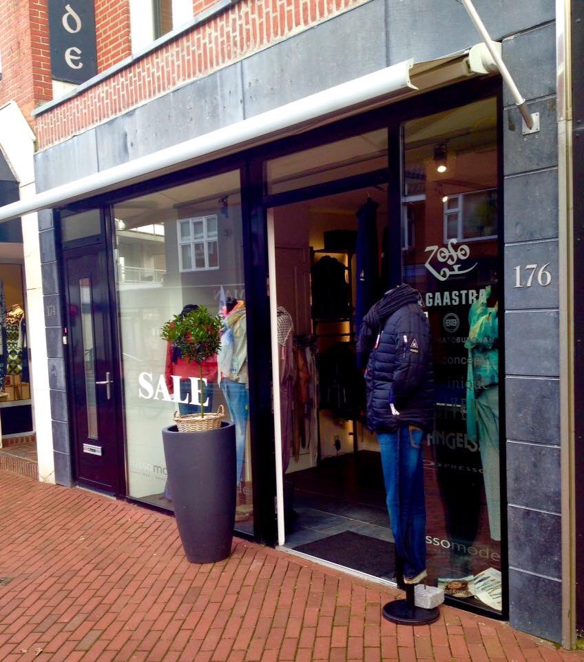 Lusso mode Haren "De nieuwste mode, advies en échte aandacht. Ongedwongen winkelen met ouderwetse service”.