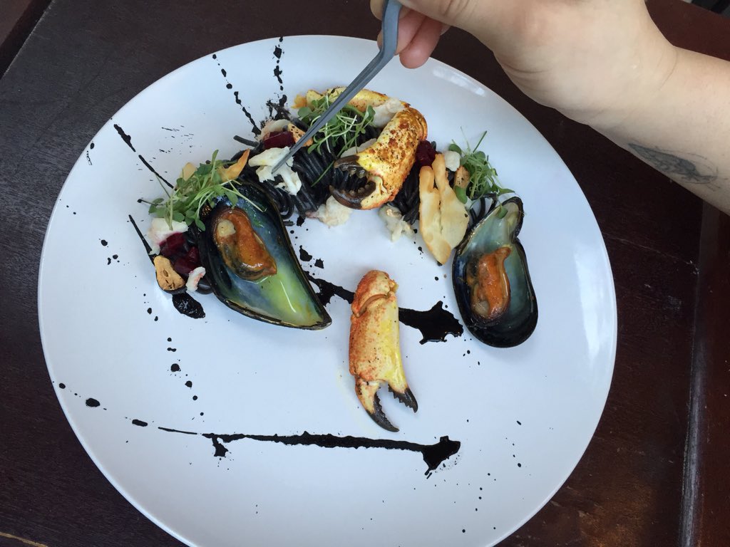 #TheAlchemistOfFood #laeats #lafoodies #truecooks #foodies #foodiesoftwitter #lasupperclub #squidink #besavag