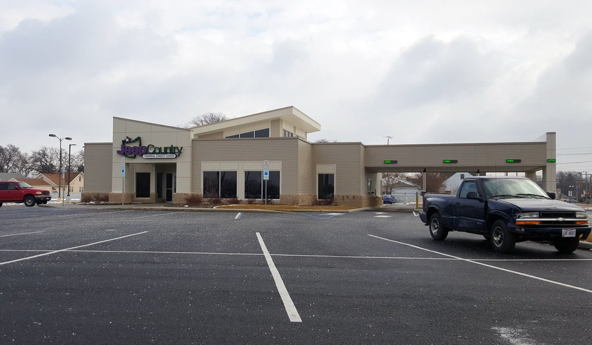 Photos taken last week at Jeep Country Federal Credit Union. The Credit Union turned out beautiful! #fcunion