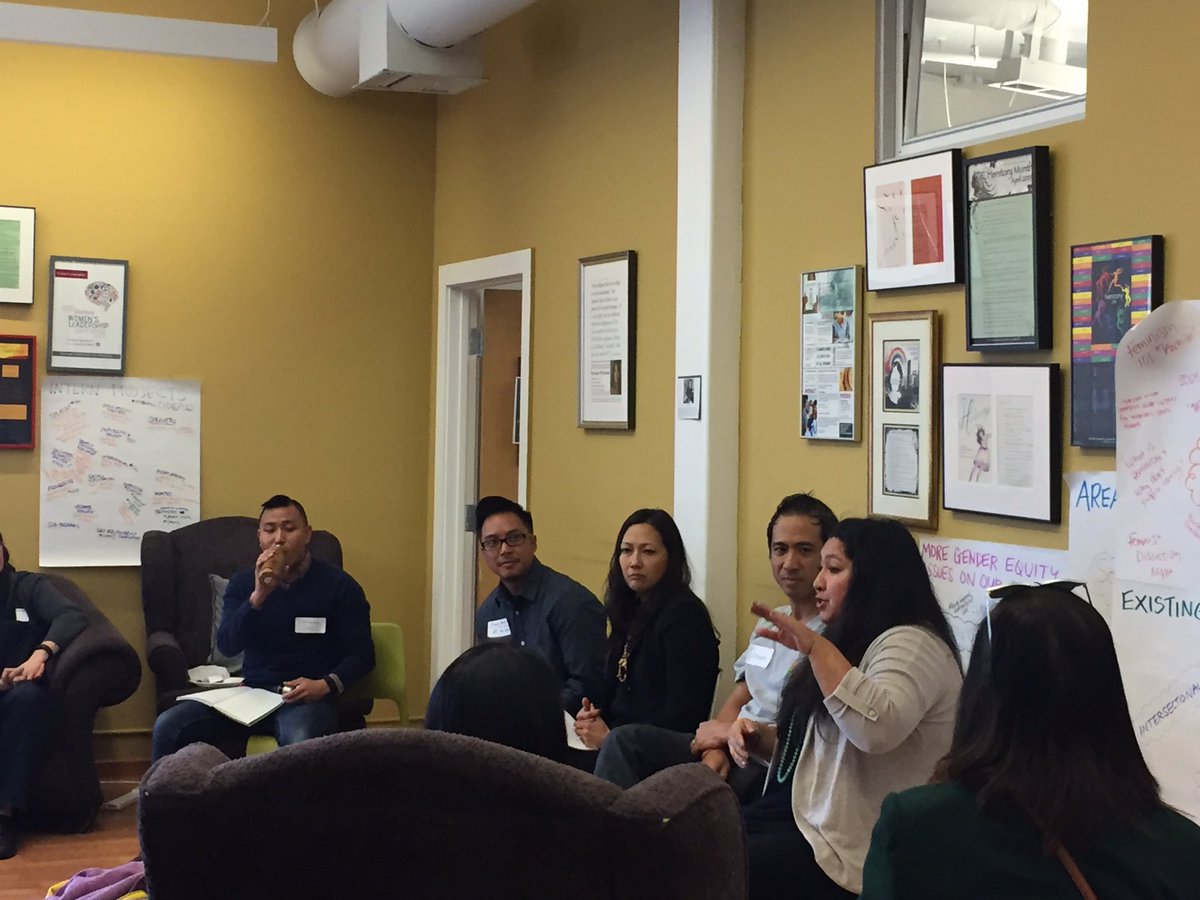 imee4stanford's tweet photo. @stanfordwcc Faith sharing her thoughts "I have the best of both worlds" students and higher ed admin #pinoyleaders https://t.co/Ok8EVFUb6W