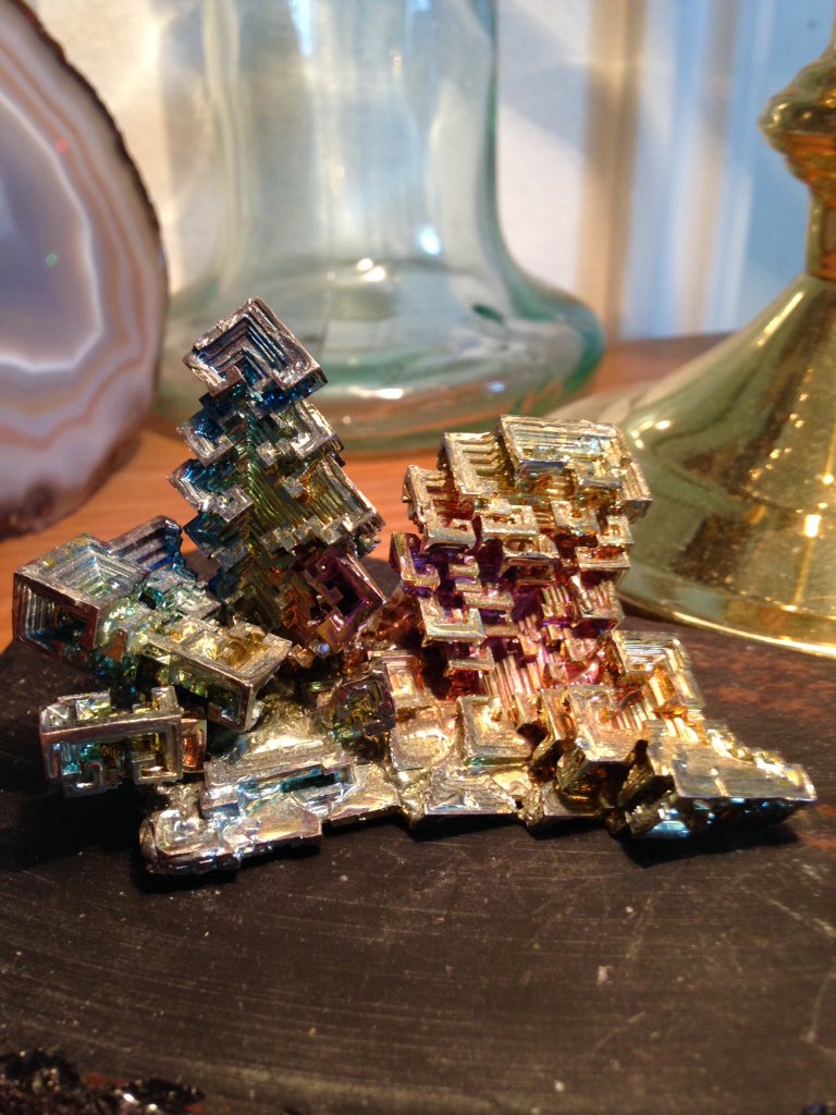 And the Rock of the week is #bismuth !!!!!! #okkahrocks #noneofyourbismuth