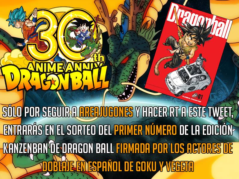 Areajugones's tweet photo. Atento al pedazo sorteo que te traemos gracias al 30 aniversario de Dragon Ball. ¡Participa!
https://t.co/03q80hqGBV https://t.co/osS2jSd7yI