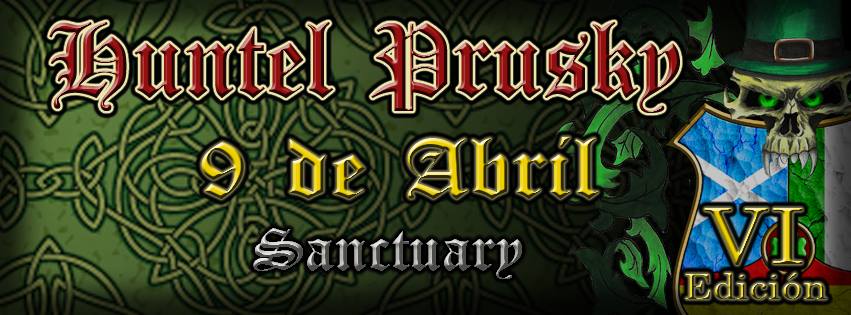 HijosdelMedievo's tweet photo. 9 de  abril @HuntelPrusky  vuelve a la carga en @SanctuaryYecla.
VI Edición. ¿Te lo vas a perder? https://t.co/UKAcRWY64k