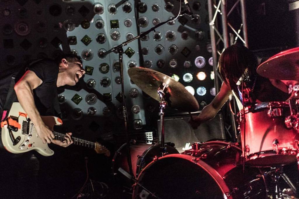 NeatBeet's tweet photo. @___yvette___ doing their thing at @babysallright. Pretty solid Industrial duo. (at Baby’s All Right) https://t.co/cdDlopWIuf