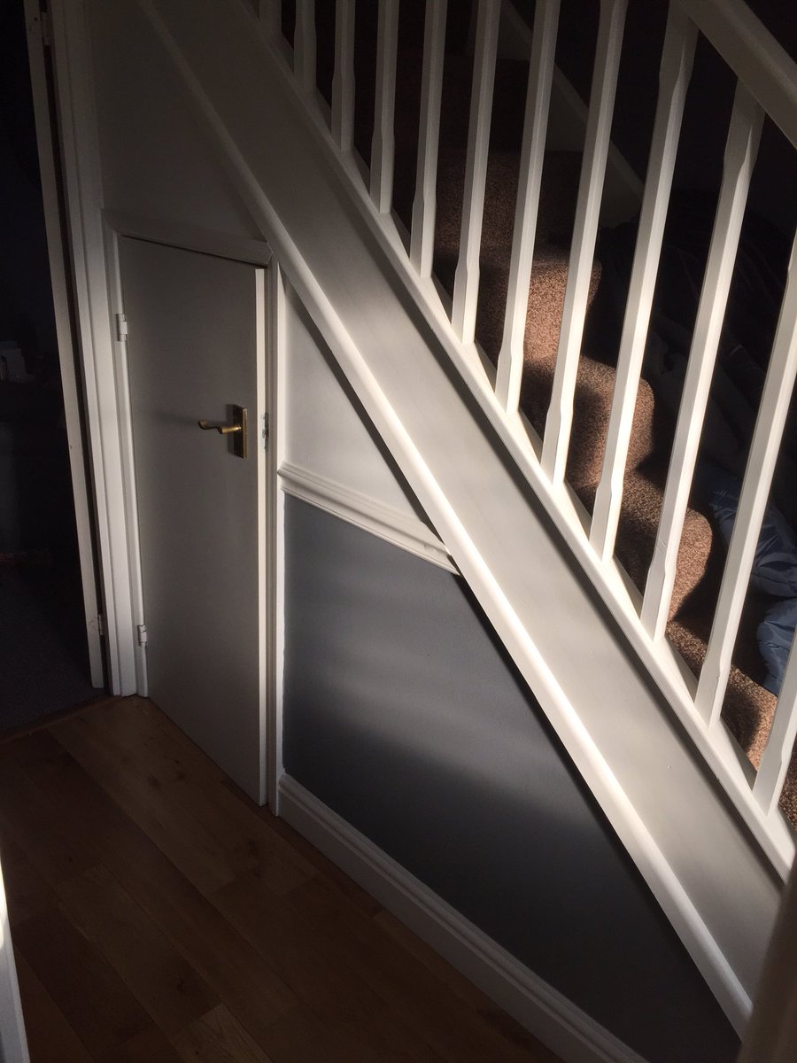 rich_w85's tweet photo. A new under-stair storage cupboards with a pull out drawer! 🔨🔨 https://t.co/9J8PsOvun9