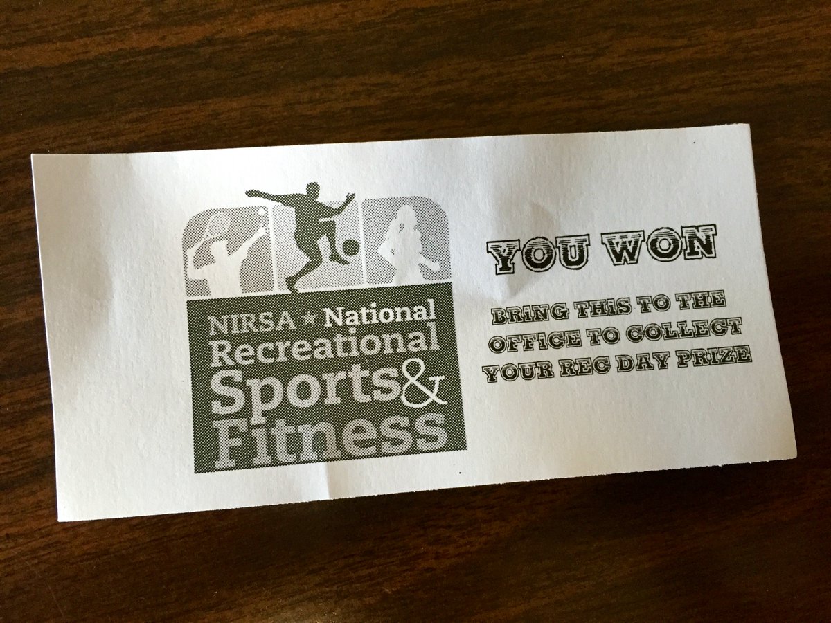HWSRecreation's tweet photo. Celebrate National Recreational Sports and Fitness Day! Tickets for prizes are hidden all around Bristol Field https://t.co/K9n6NJjZOU