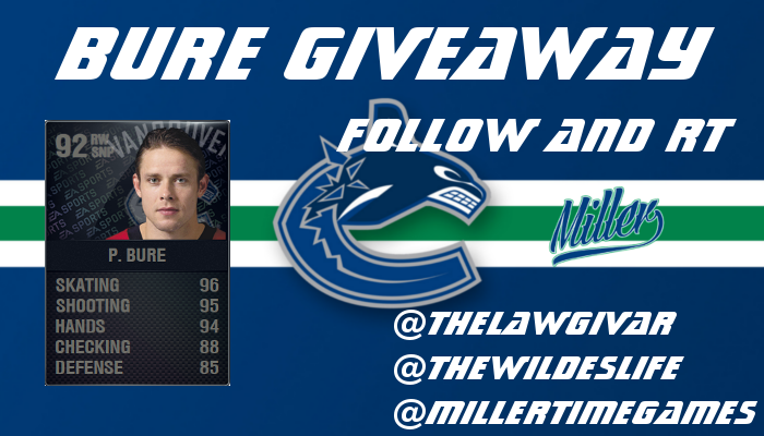 MillerTimeGames's tweet photo. BURE GIVEAWAY!! any console!. follow @thelawgivar &amp; @Thewildeslife . RETWEET! . must be following both accounts https://t.co/fVm8wNxdPM