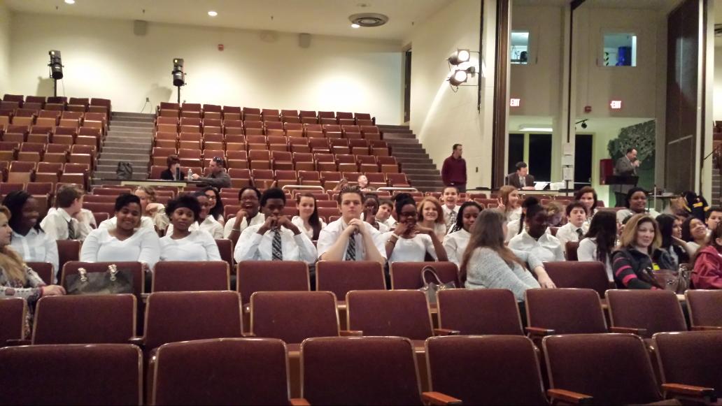 tmbruley's tweet photo. Cms chorus rocks adjudication! #cmscavalier #fcpsvpa https://t.co/wOv58t2K0Y