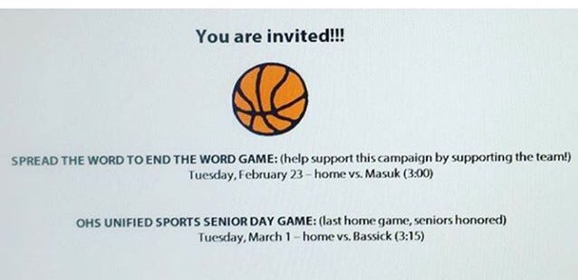 B1Ohs's tweet photo. Stay after school for the Spread the Word game! Make posters for both teams! There's a poster making contest! https://t.co/x0fx76AVey
