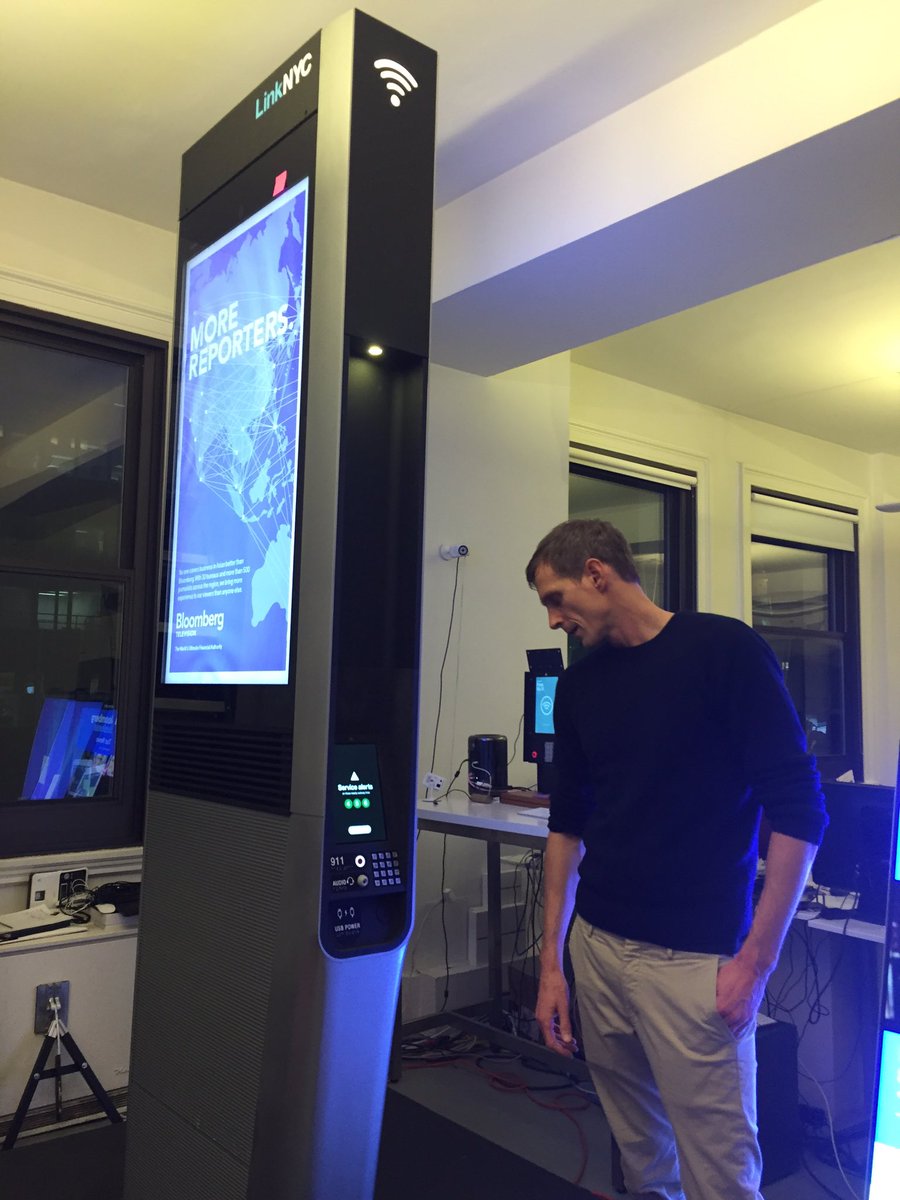 LifeThinkT's tweet image. In Conversation about the future of navigating the city with #LinkNYC #designforpublicspaces @intersection_co