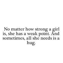 soph1e_lea's tweet image. No matter how strong you are, everyone needs a hug sometimes #hug #strong #notstrong