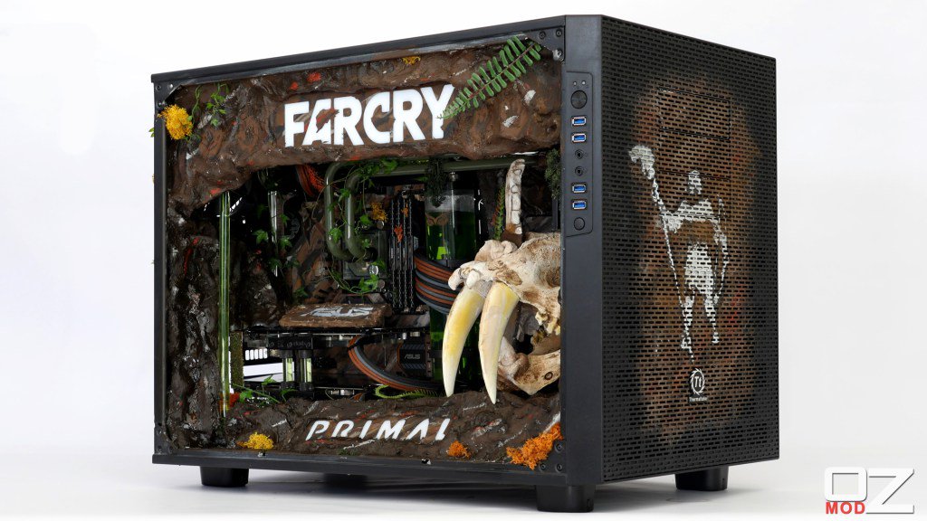 ModzPc's tweet image. Case Mod: Far Cry Primal Build by Oz Modz plexushub.co.uk/case-mod-far-c…