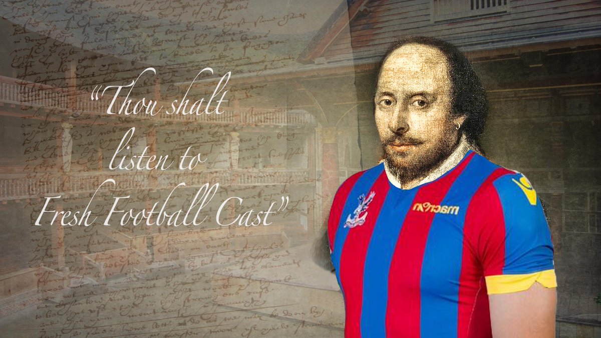 Real_FreshFC's tweet photo. Listen to Shakespeare. He's a freakin' genius. #FreshFootballCast: https://t.co/pIAiNuGEWA #Podcast https://t.co/u3AVmIFHOi