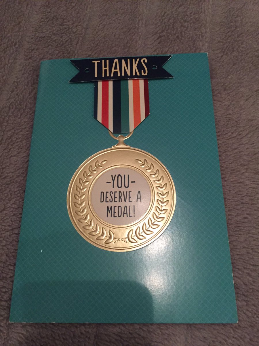 BeaconLSC's tweet photo. Coach Bens favourite (and only!) medal of the weekend #thankyoucard #speeds2016 #family #lifesaving #BeaconLSC https://t.co/dSJD9HRye4