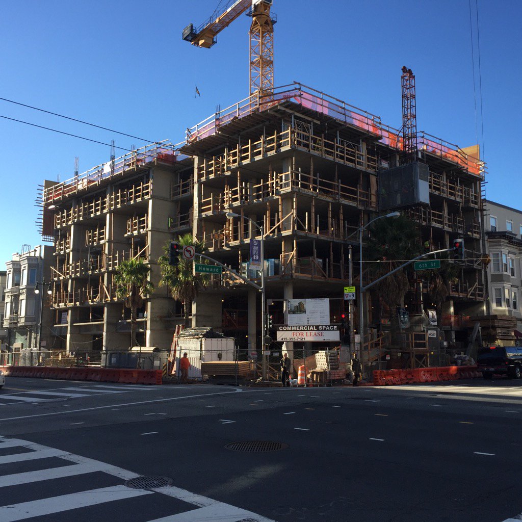cwnevius's tweet photo. #SFscene sixth and Howard looks so much better since that eyesore of defenestration was torn down. Finally. https://t.co/GYxlTPTGc7