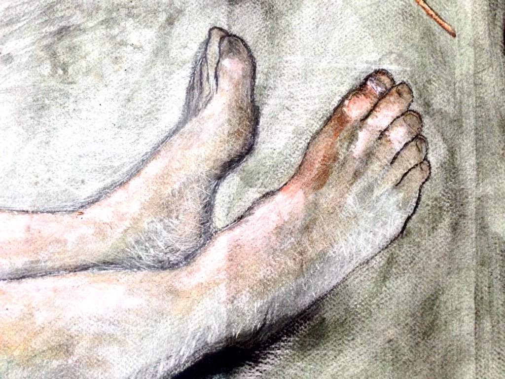 IdaJaros's tweet photo. Detail from "Mother and Son" https://t.co/DnKYgIVr0i