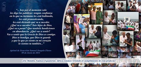 BereaInter's tweet photo. ¡En Malabo, Guinea Equatorial, África estamos viviendo el cumplimiento de esta profecía!

#LLDM
#BereaInternacional https://t.co/FJk5JZbD9E